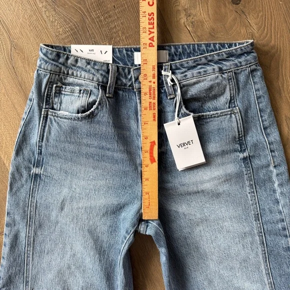 Vervet Blue Women's Kate Barrel Fit Jeans - Light Blue - Picture 16 of 16